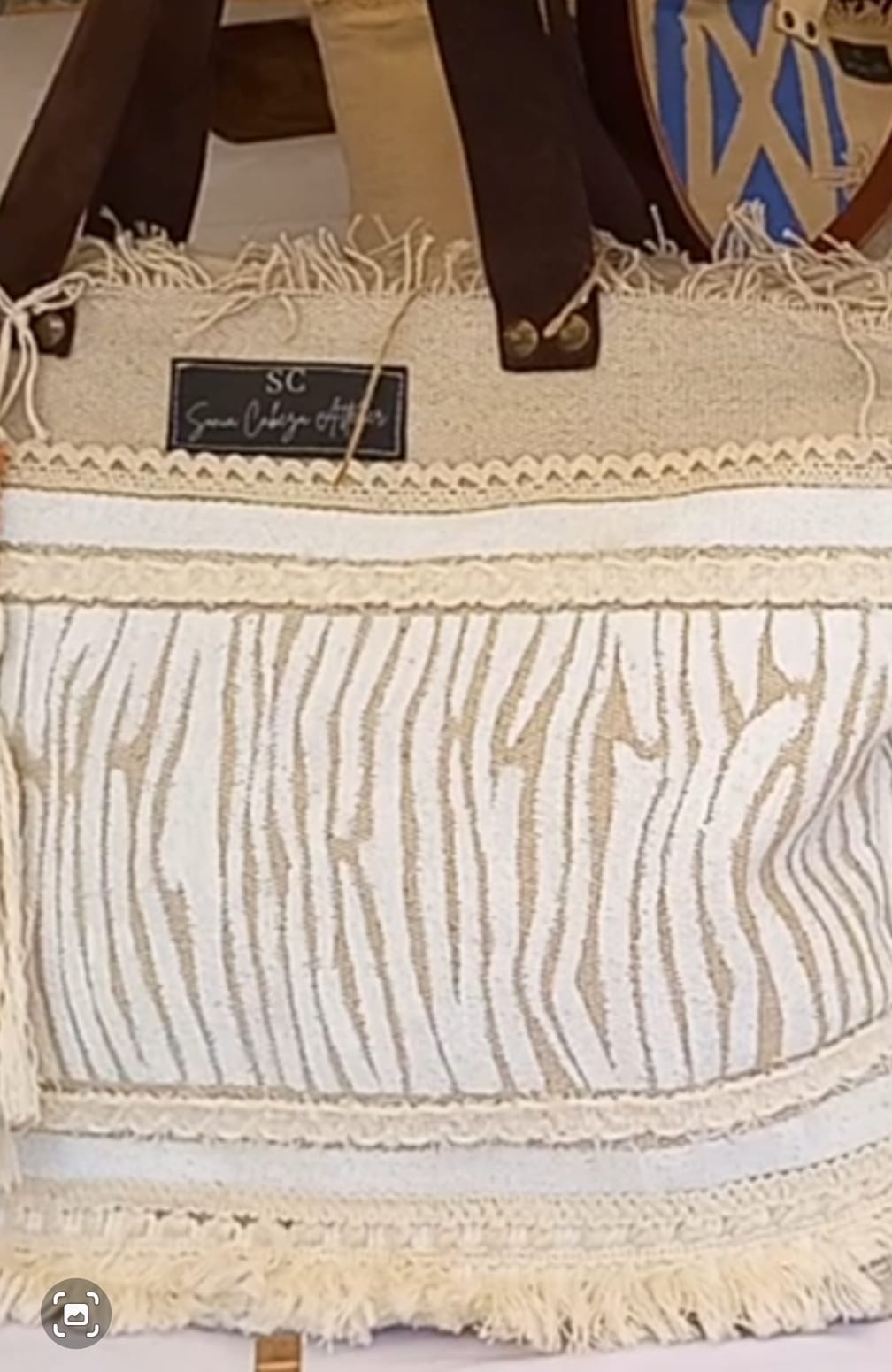 Shopper Rustico Modelo "Savanna"