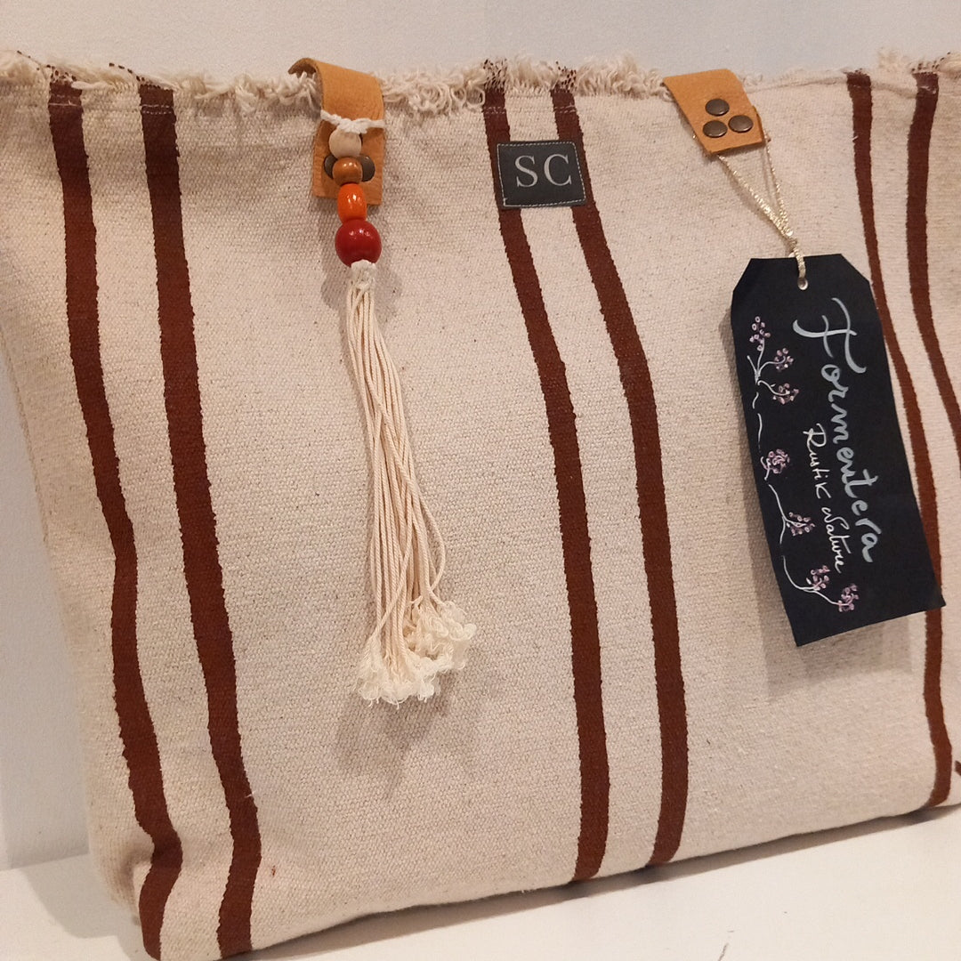 Shopper Rústiko Modelo "Formentera"