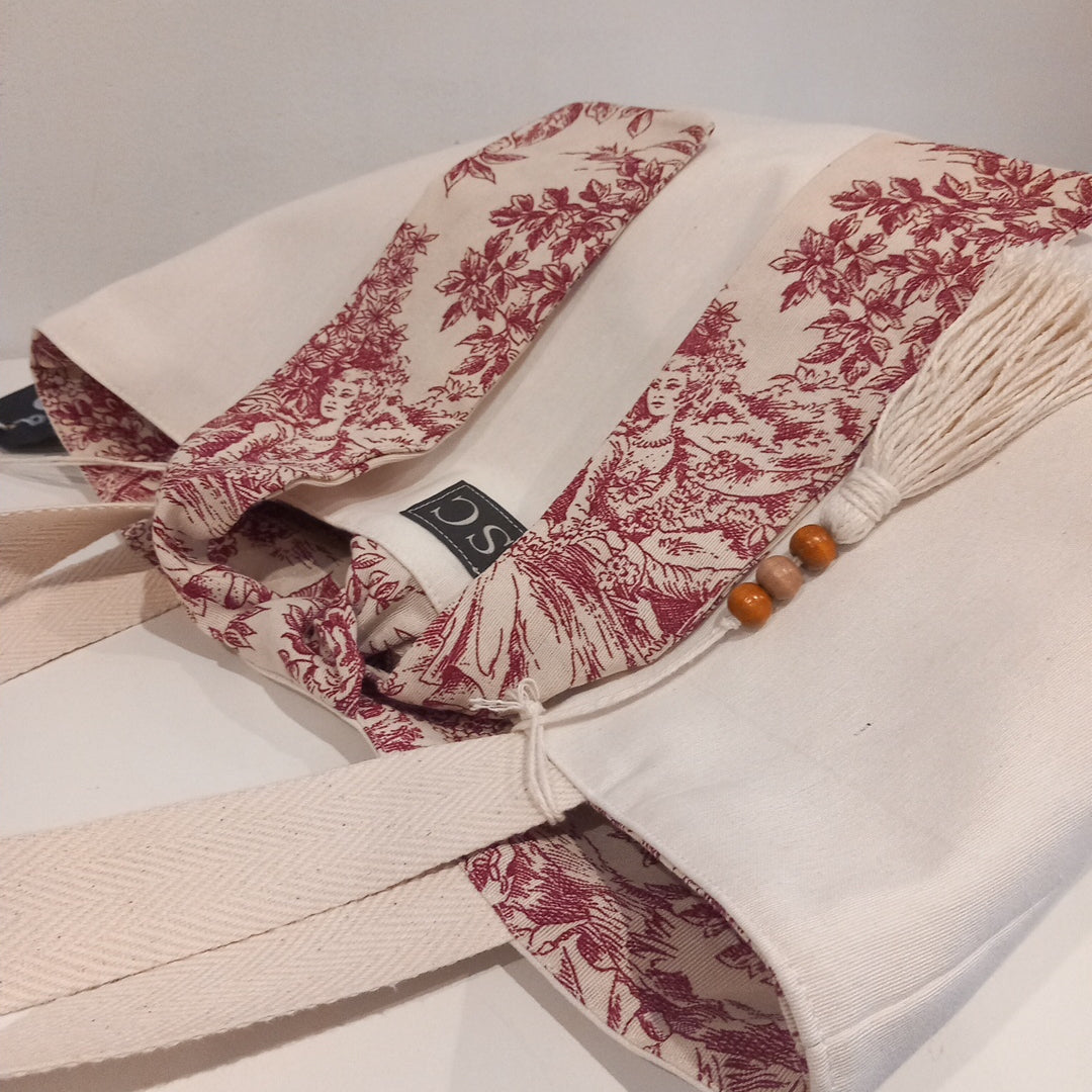 <transcy>Toile Provence Réversible Rose</transcy>