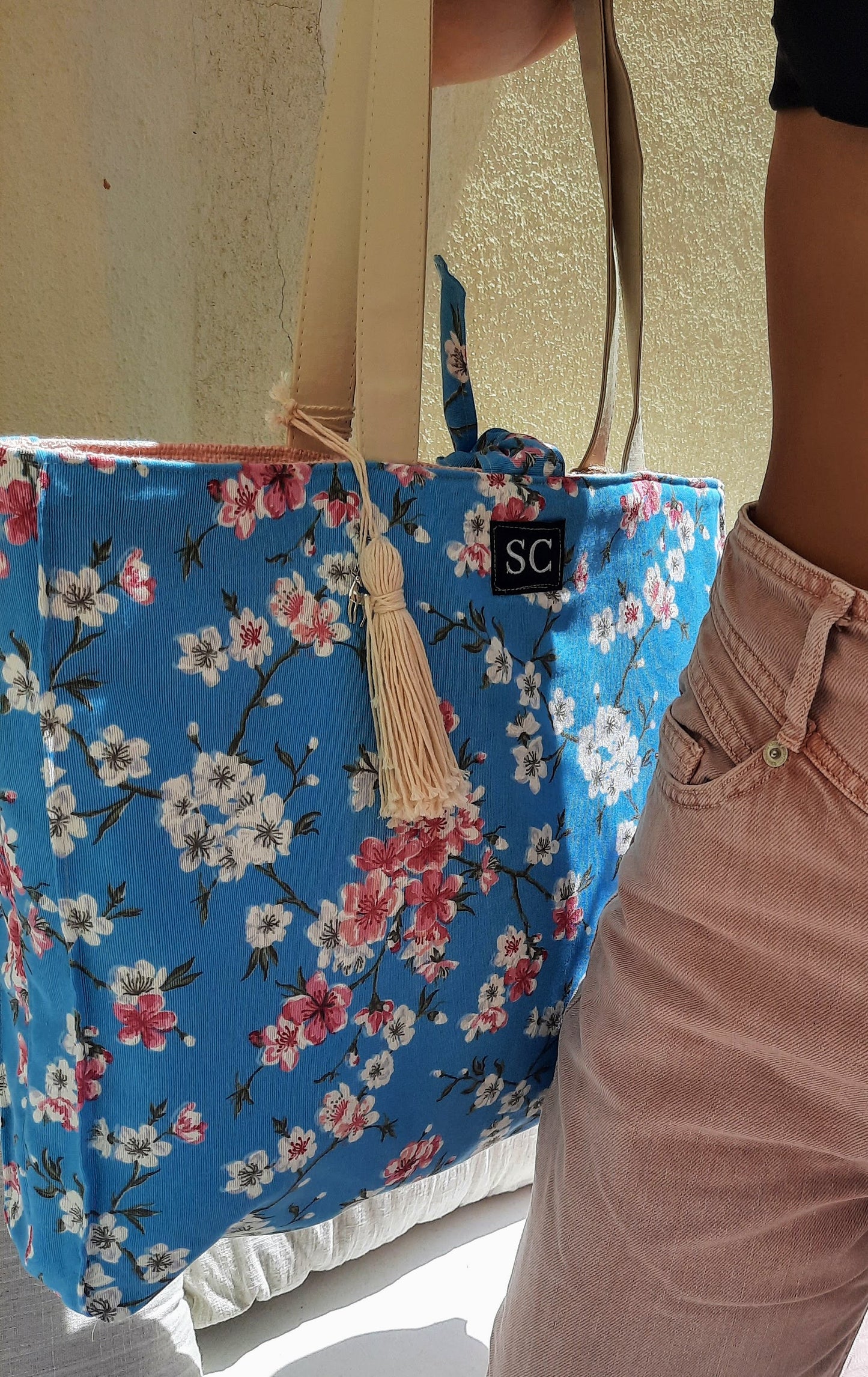 Canvas Reversible "Cherry Tree"