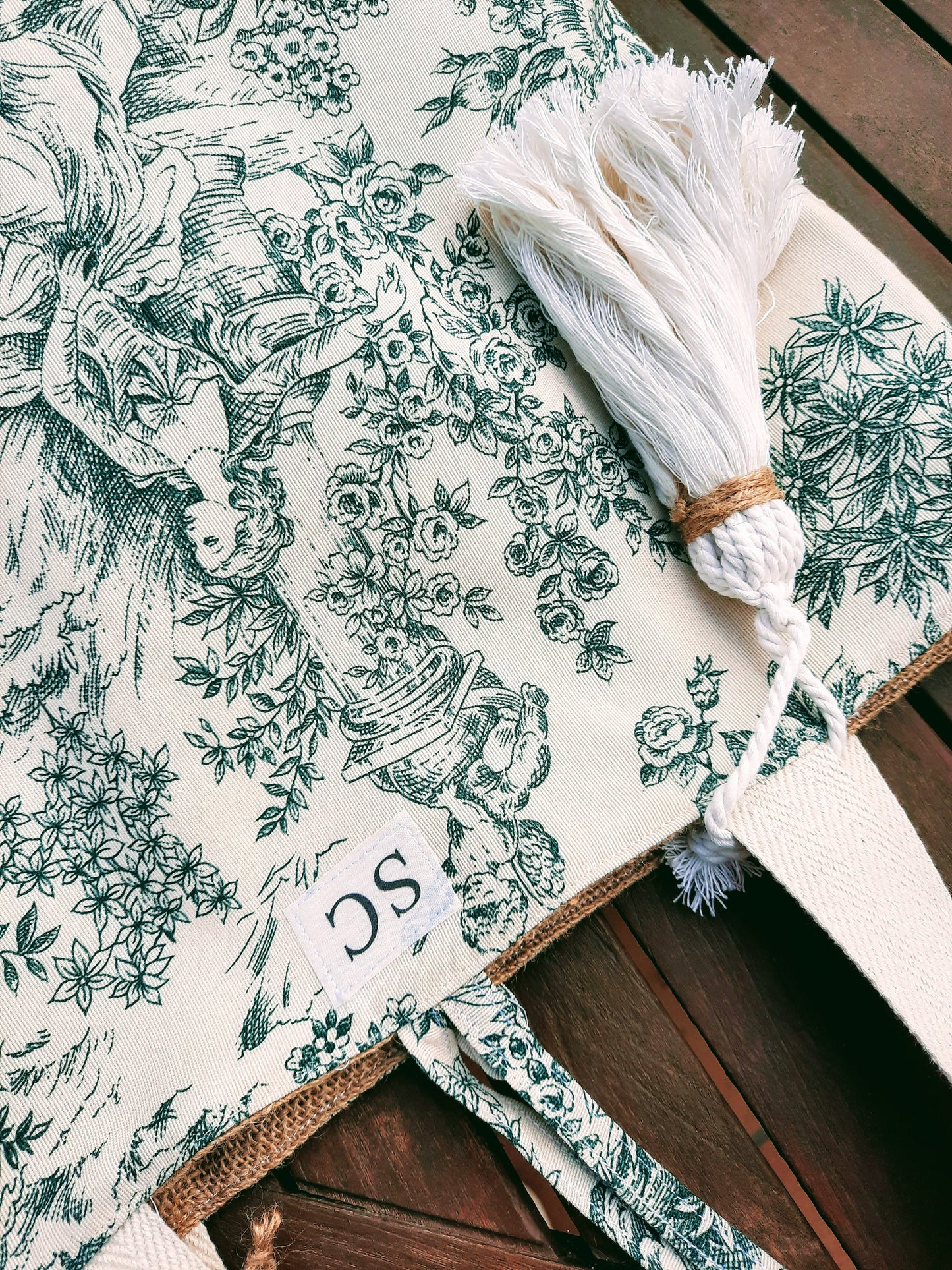 Canvas Provenza Reversible Verde