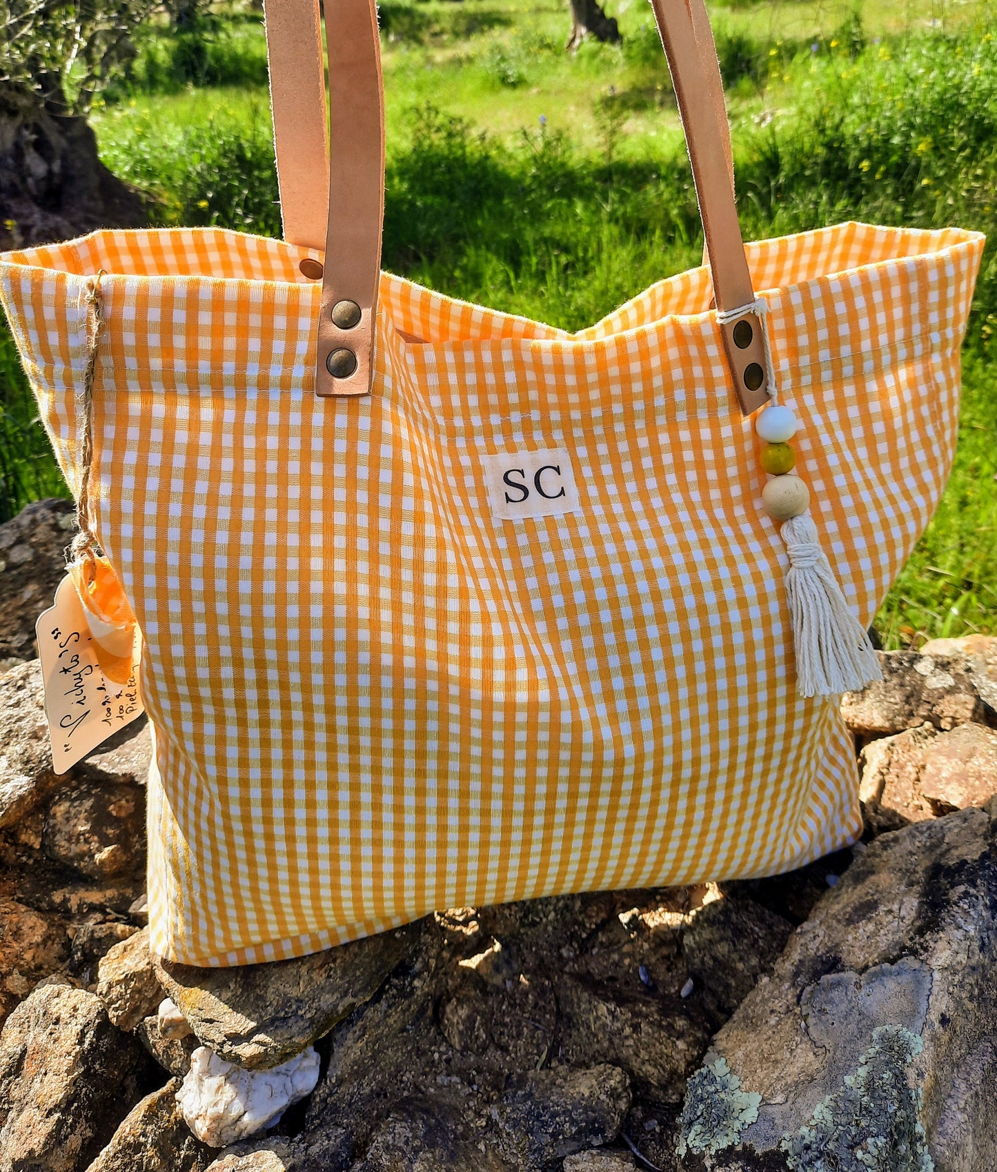 Tote Grande "VICHYTO'S" Amarillo