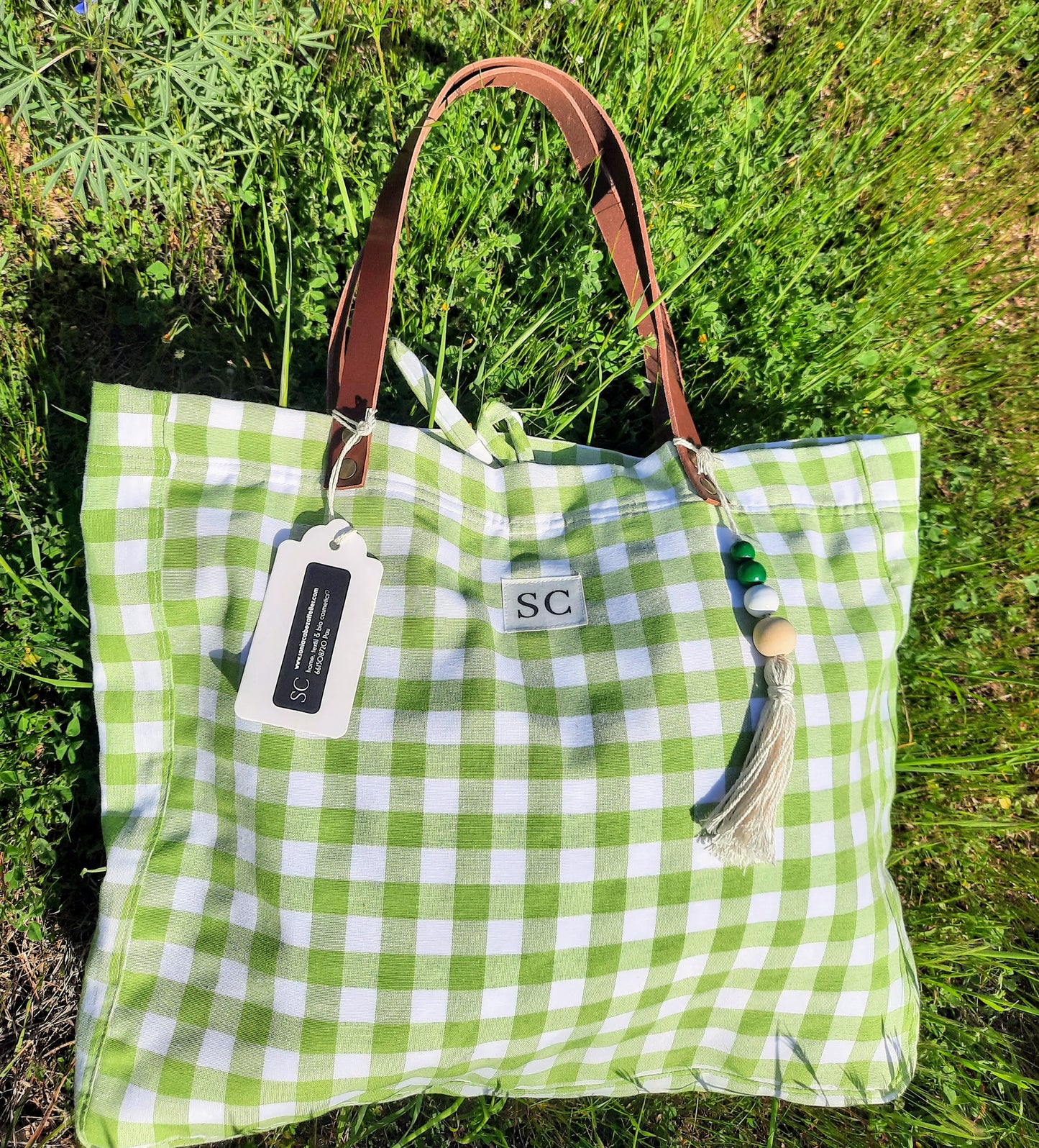 Tote Grande "VICHYTO'S" Musgo