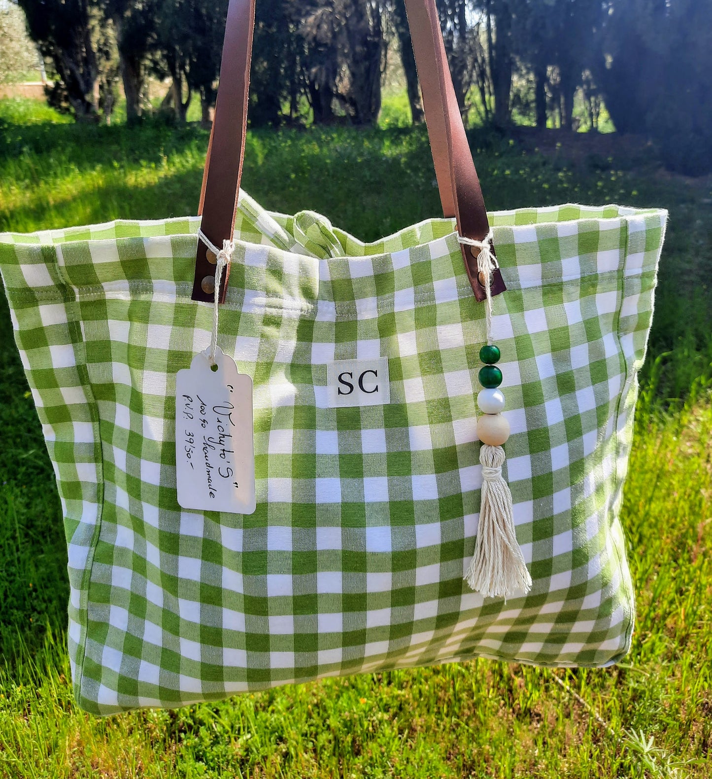 Tote Grande "VICHYTO'S" Musgo