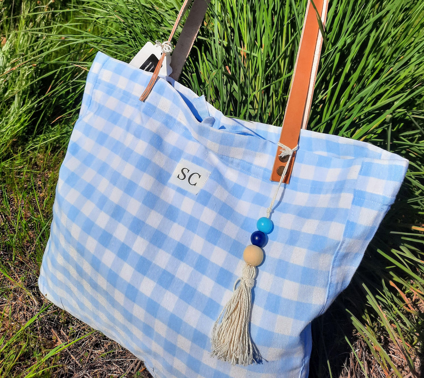 Tote Grande "VICHYTO'S" Celeste