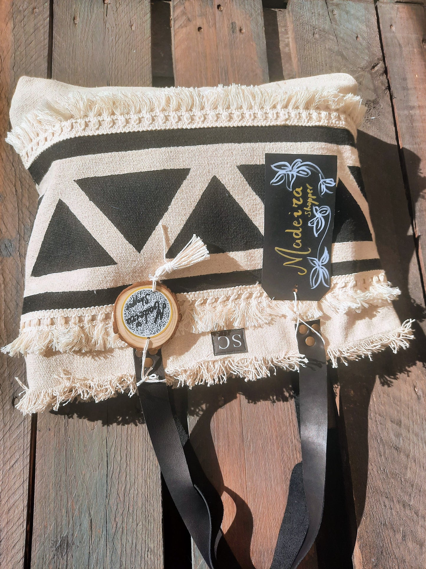 Shopper Rustico Modelo "Madeira"
