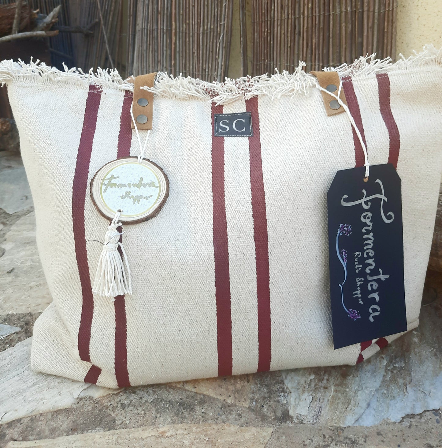 Shopper Rústiko Modelo "Formentera"