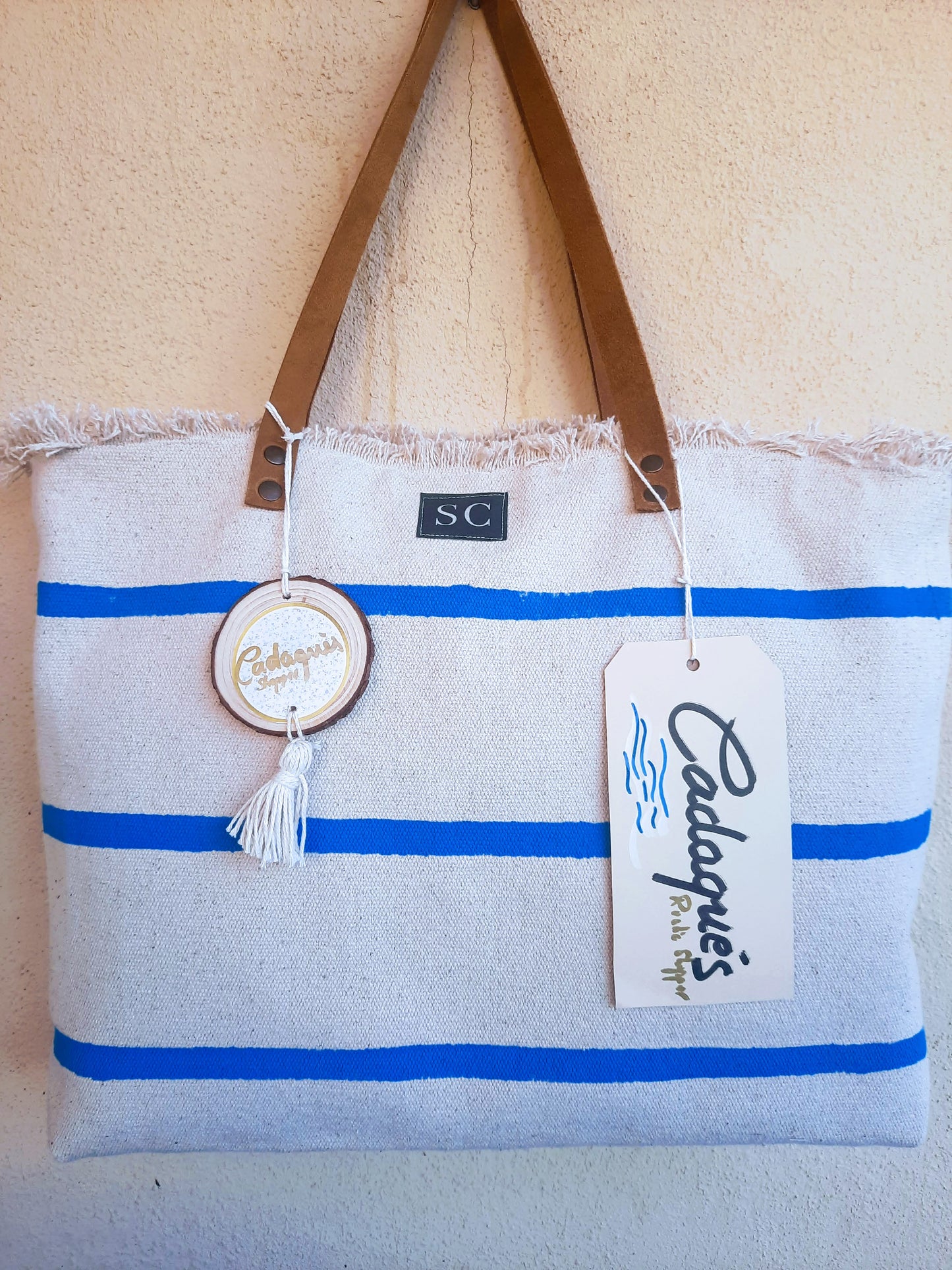 Shopper Rústiko Modelo "Cadaqués"