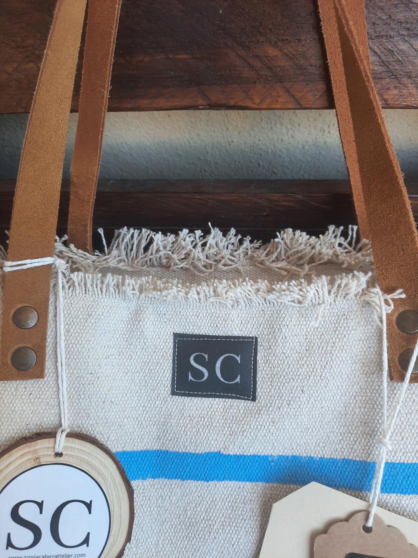 Shopper Rústiko Modelo "Cadaqués"