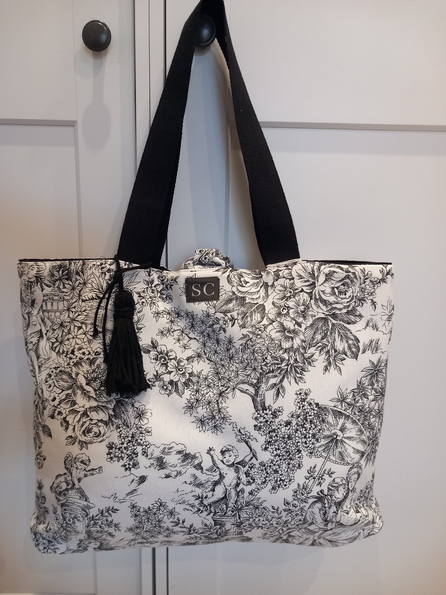 Canvas Provenza Reversible Blanco & Negro