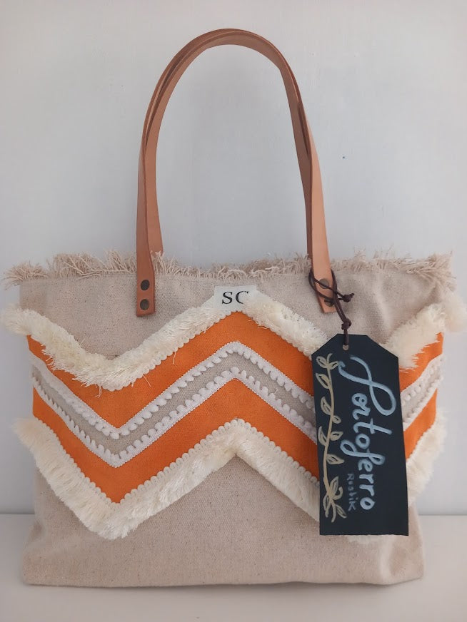 Shopper Rustico Modelo "Portoferro"