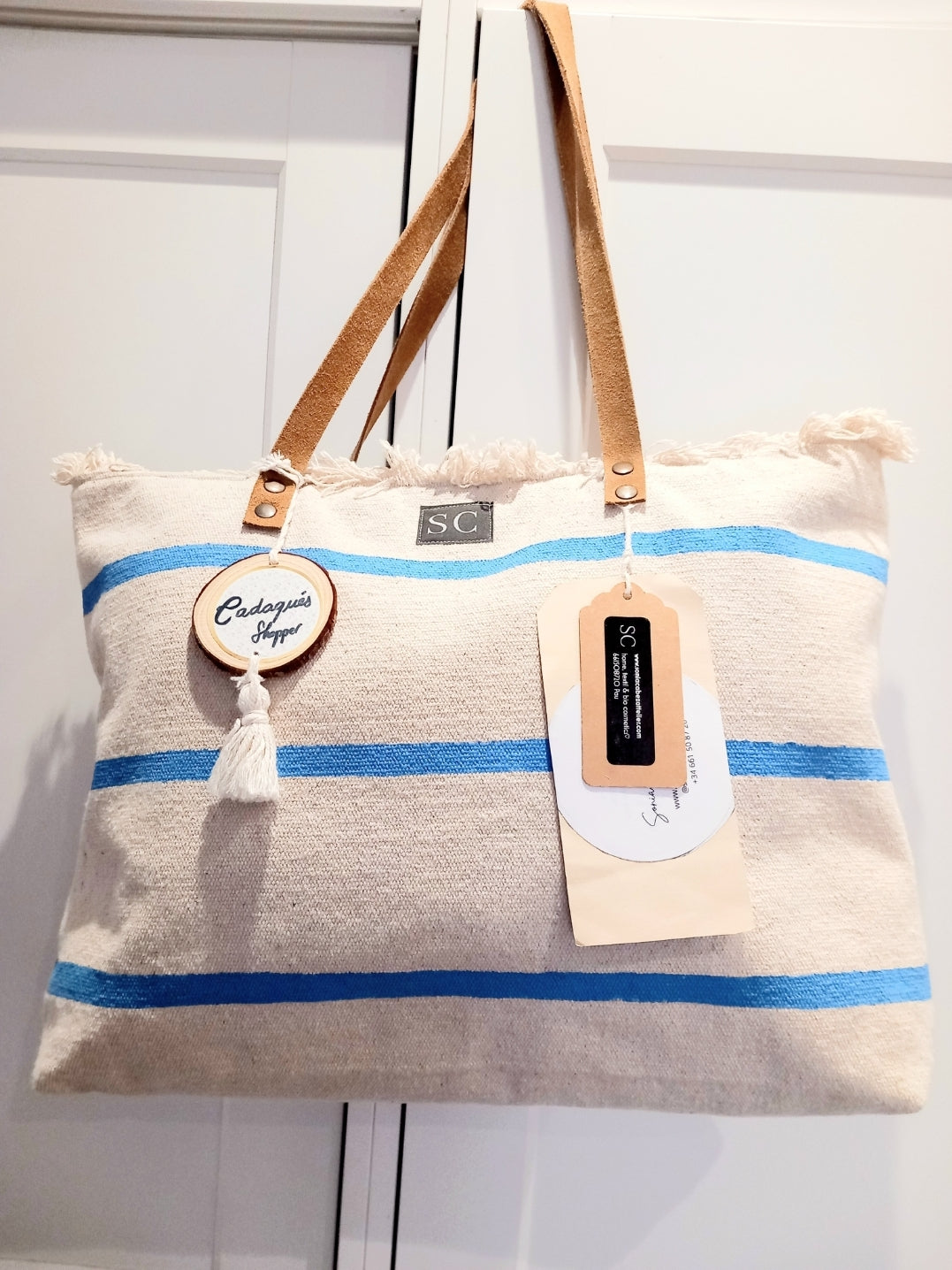Shopper Rústiko Modelo "Cadaqués"