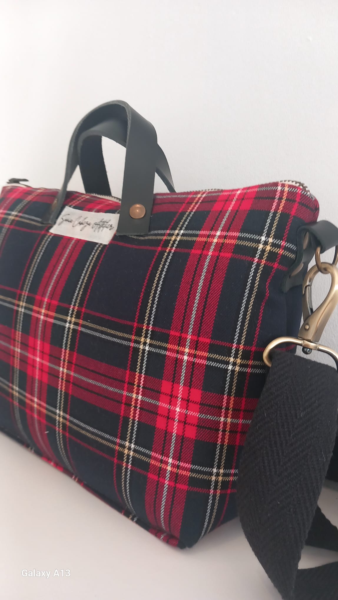 Scotch's Crossbody "Black & Red"
