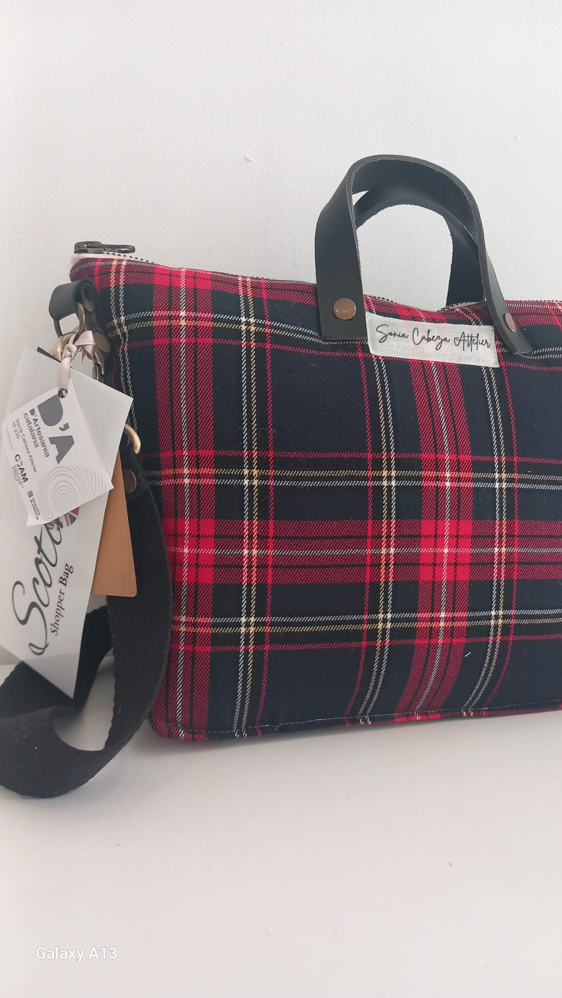 Scotch's Crossbody "Black & Red"