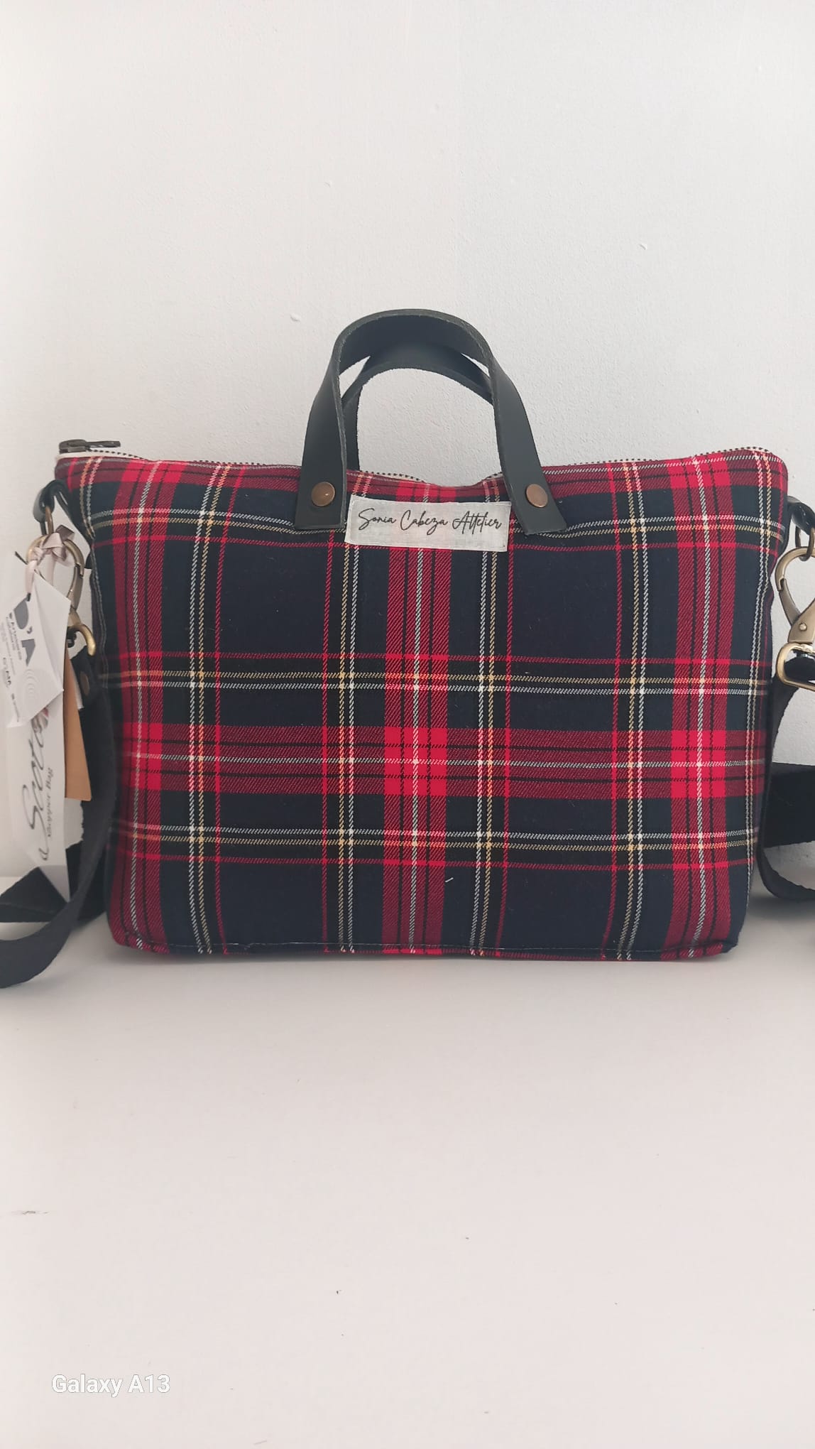 Scotch's Crossbody "Black & Red"