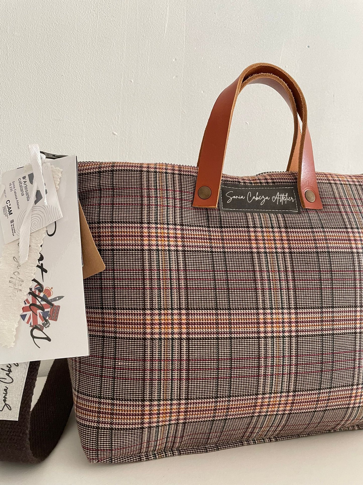 Scotch's Crossbody "Prince of Wales Brown"