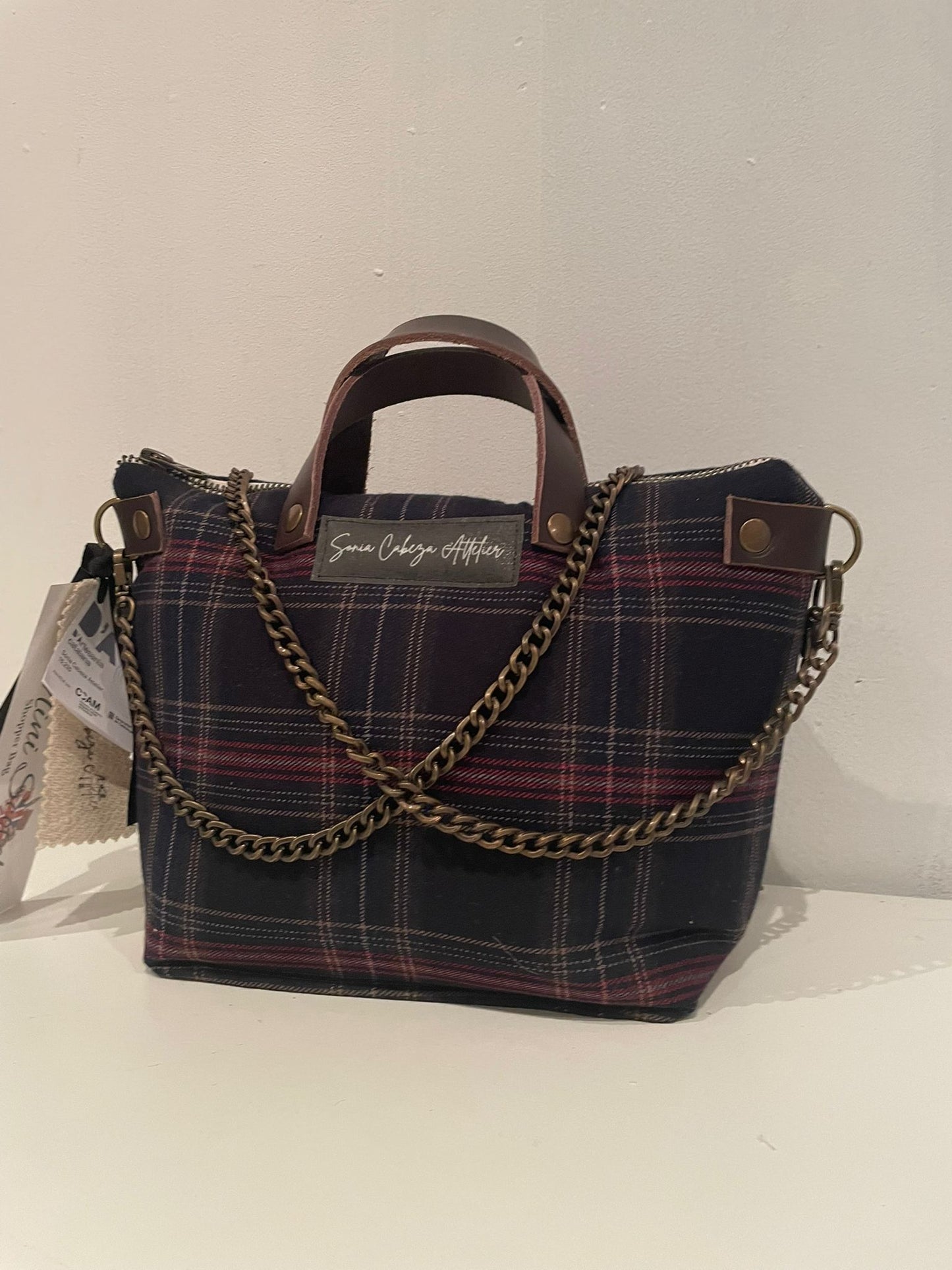 Mini Scotch's "Black and Burgundy"