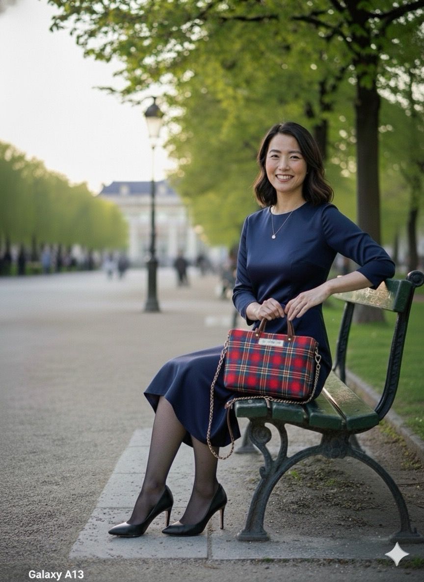 Scotch's Crossbody "Blue & Red"